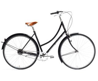 Vélo Urbain Classique Femme Pelago Brooklyn 3C Noir