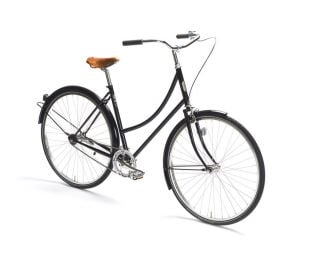 Vélo Urbain Classique Femme Pelago Brooklyn 3C Noir