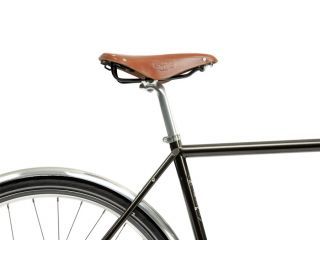 Pelago Hanko Commuter City Bicycle 8S - Charcoal