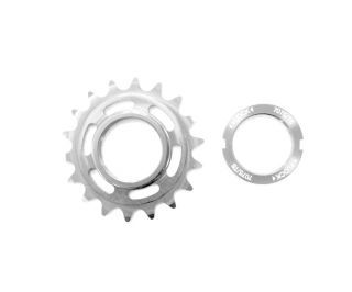 Fixed Sprocket 18t - Silver + Lockring