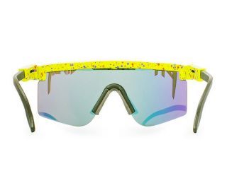 Pit Viper The Originals Polarized The 1993 Yellow with Purple and