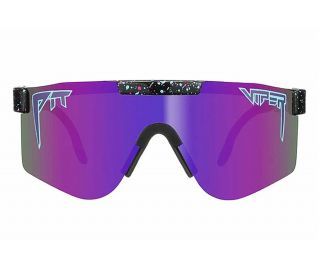Pit Viper Night Fall Polarized Double Wide Glasses - Purple
