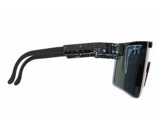 Pit Viper Night Fall Polarized Double Wide Bril - Purper