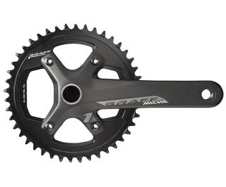 Miche Graff One 170mm Crankset - Black