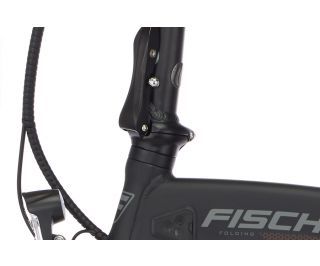 Bicicletta Elettrica Pieghevole Fischer FR18 Nero