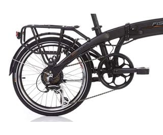 Fischer FR18 Folding e-Bike - Black