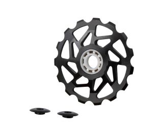 Eltin Derailleur Pulleys 15 teeth Ceramic - 2 Units - Black