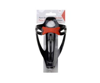 Eltin Pro Bottle Cage - Black/Red