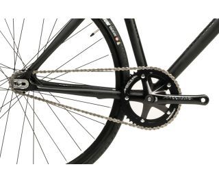 Santafixie Raval Matte Black Premium - Single Speed Bicycle