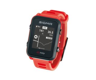 Sigma iD.TRI Sportuhr GPS - Rot