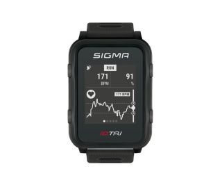 Montre connectée Sigma iD.TRI Set GPS Noir