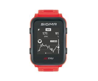 Sigma iD.TRI Set Smartwatch GPS - Rød