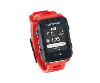 Sigma iD.TRI Set Smartwatch GPS - Rød