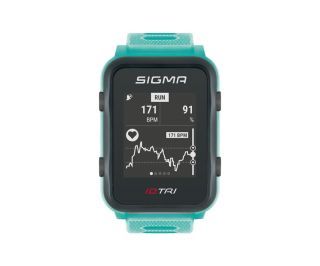 Montre connectée Sigma iD.TRI Set GPS Turquoise