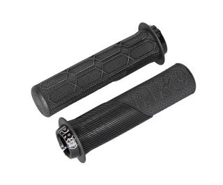 PRO Lock on Trail 132 mm con borde Handlebar Grips - Black