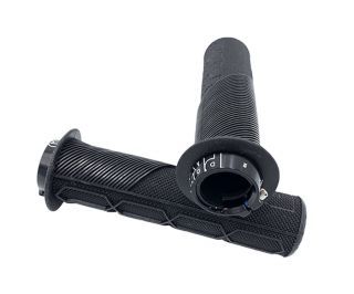 PRO Lock on Trail 132 mm con borde Handlebar Grips - Black