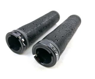 Endzone Silicone Handlebar Grips - Black