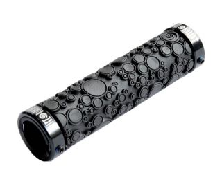 Bike Ribbon Bubbles Handlebar Grips - Black