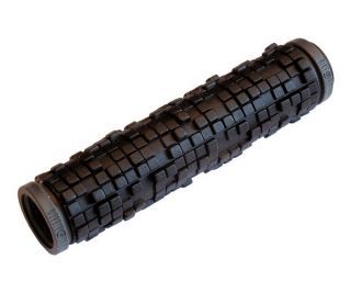 Bike Ribbon Grey Scale Handlebar Grips - Black