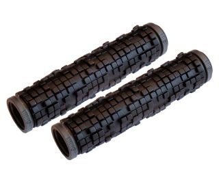 Bike Ribbon Grey Scale Handlebar Grips - Black