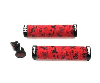 Cinelli Mike Giant Handlebar Grips - Red