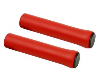 Eltin Silicon Foam Handlebar Grips - Red