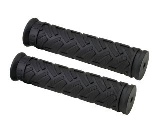 Eltin Rubber Handlebar Grips - Black