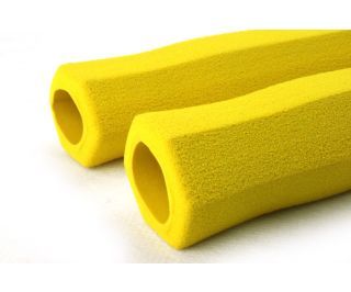 GES Foam Handlebar Grips - Yellow