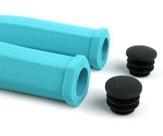 GES Foam Handlebar Grips - Blue