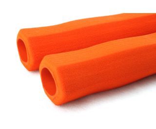 GES Foam Handlebar Grips - Orange