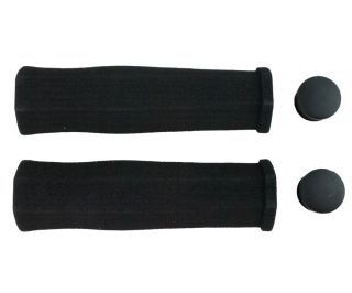 GES Foam Handlebar Grips - Black