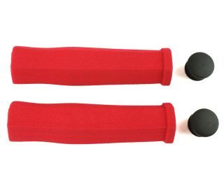 GES Foam Handlebar Grips - Red