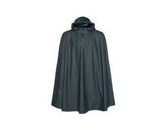 Rains Cape Poncho - Grijs