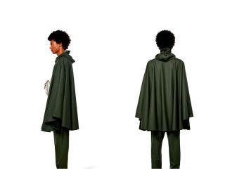 Rains Cape Poncho - Grün