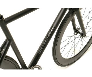 Santafixie Raval 3 Speeds met Fodbremse cykel - Mat Black 60mm