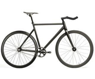 Santafixie Raval Fixie / Singlespeed Fahrrad Mit 30 mm Laufradsatz - Matte Black