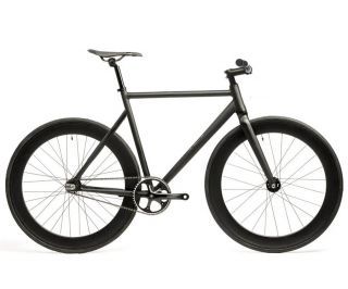 Bicicleta Santafixie Raval Matte Black 60mm Contrapedal