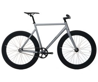 Bicicletta fixie Santafixie Raval Matte Grey 40mm 3 Velocità