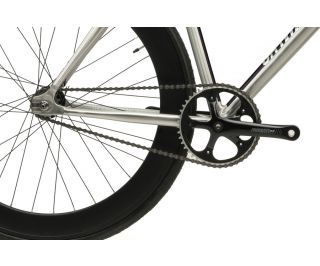 Santafixie Raval Fixie / Singlespeed Fahrrad Mit 60 mm Laufradsatz - Raw