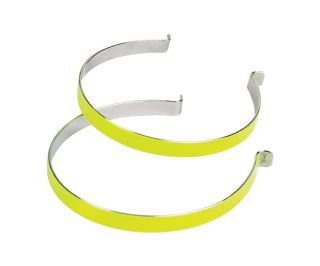 Nastri riflettenti OXC Bright Clip Pantaloni 2 unità Giallo