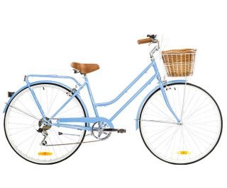 Bicicleta Paseo Mujer Reid Classic Plus 7V Baby Blue