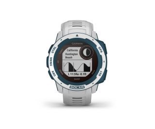 Garmin Instinct Smartwatch GPS Solar Surf - White