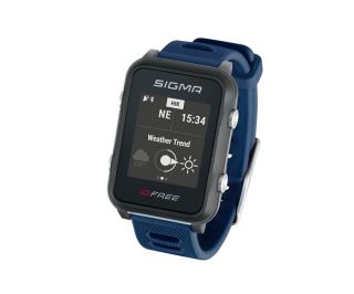 Sigma iD.FREE Sportuhr GPS - Blau