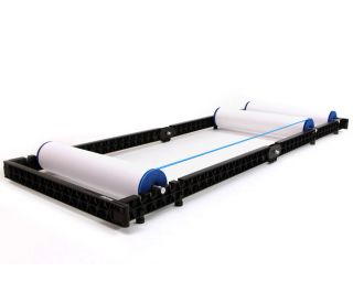 RooDol Track PVC Rollers - Black