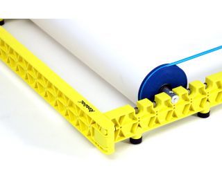 RooDol Track PVC Freie Rolle - Gelb