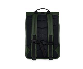 Zaino Rains Rolltop Rucksack Verde