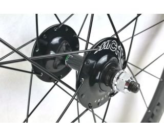 Santafixie 50mm Carbon Track Front Wheel - Black