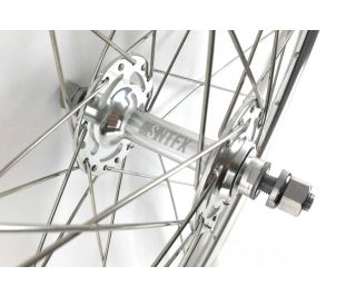 Halo Aerorage Fixie Wheelset - Silver