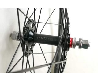 Paire de Roues Santafixie 60mm Noir