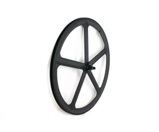 Santafixie 5 Spoke Front Wheel - Matte Black